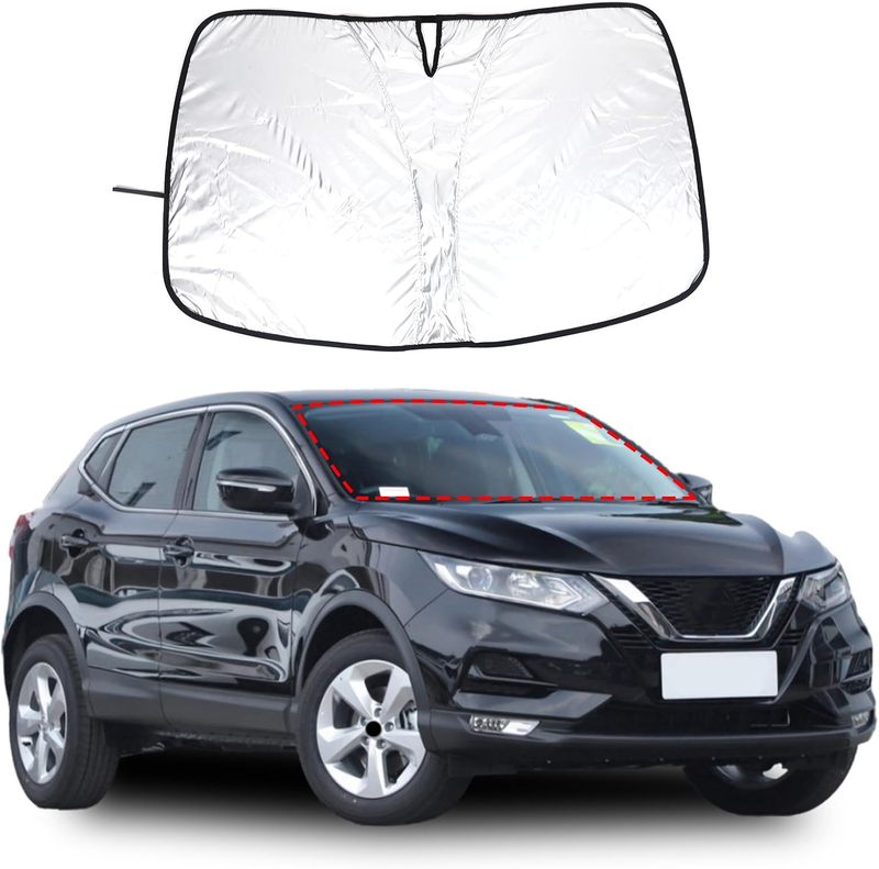 Windscreen Sun Shade Compatible with Nissan Qashqai 2016-2022 Accessories | Refl