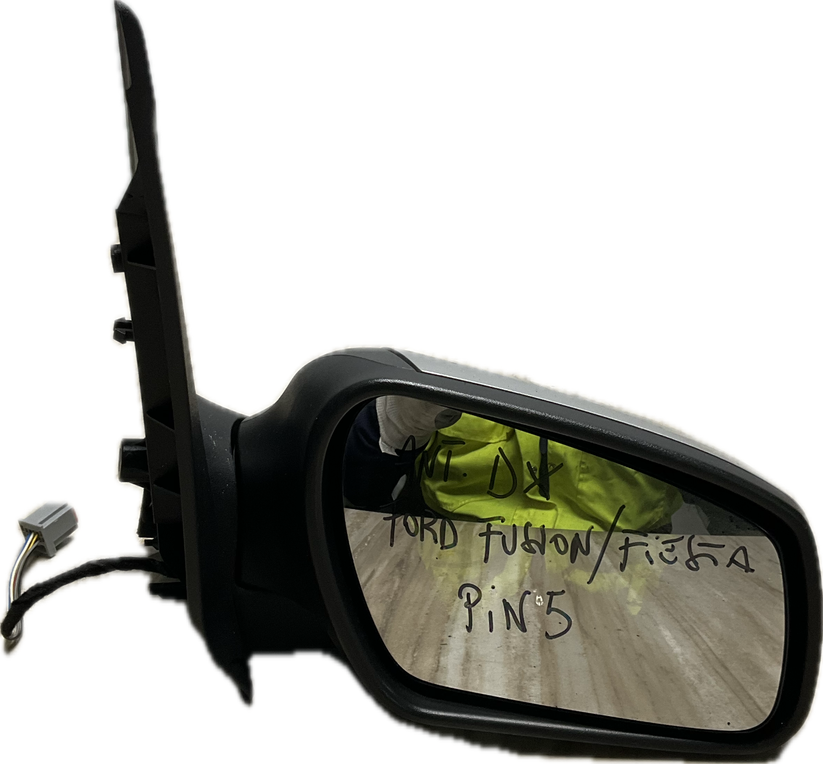 Specchio cristallo specchietto retrovisore destro FORD FIESTA 5 PIN grigio