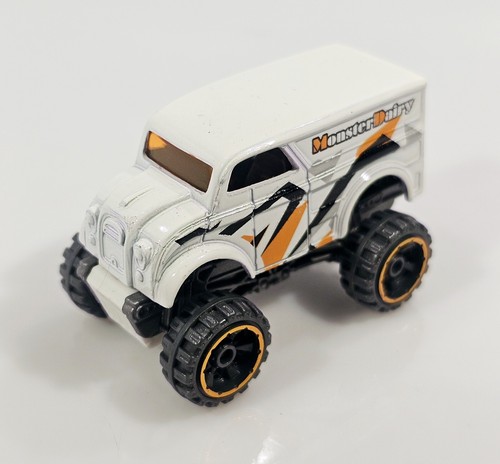 Hot Wheels Monster Dairy Delivery White Truck 1:64 LOOSE | eBay