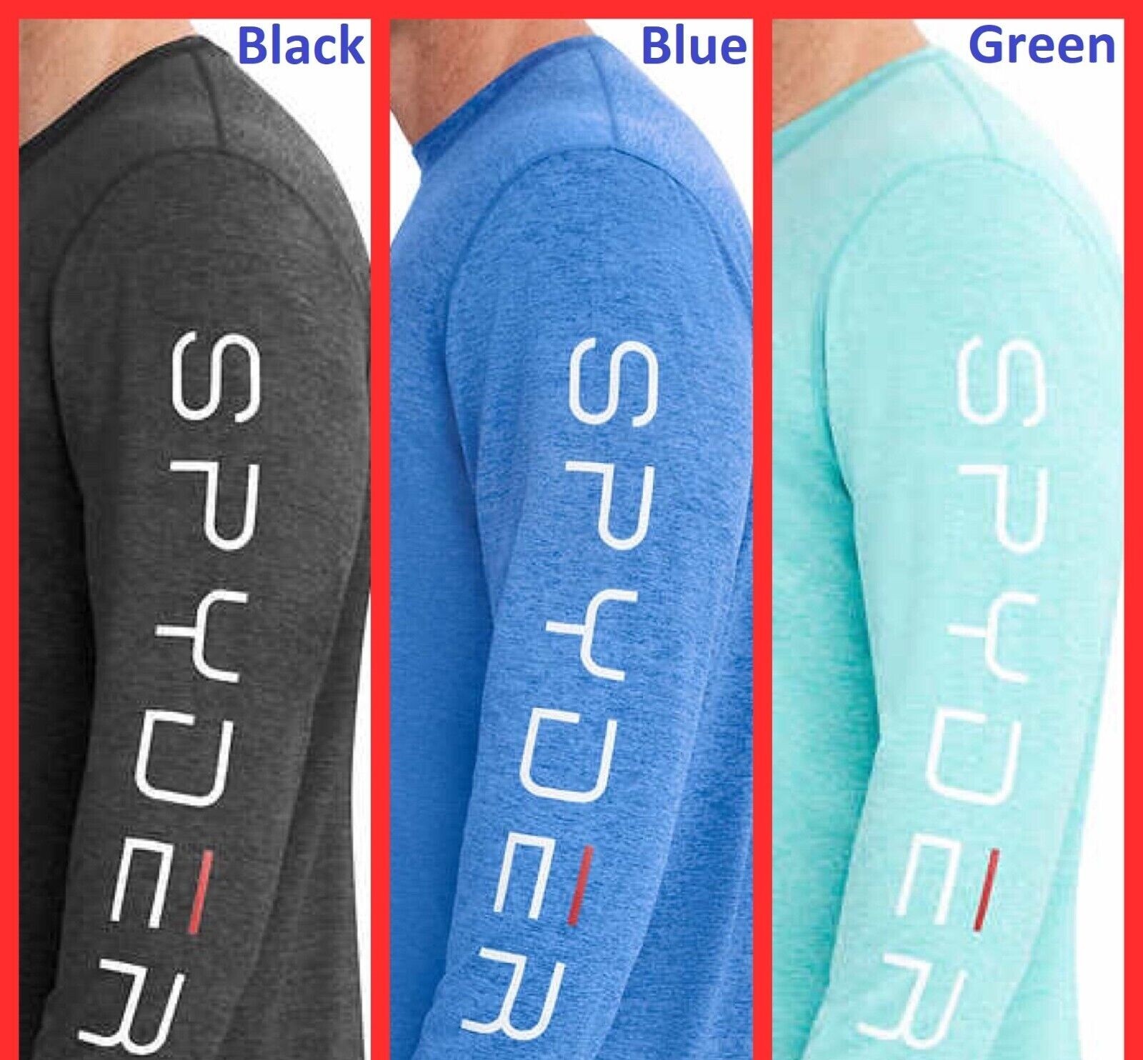 Spyder Men's Rash Guard, Breathable Fabric, Quick Dry, 50+