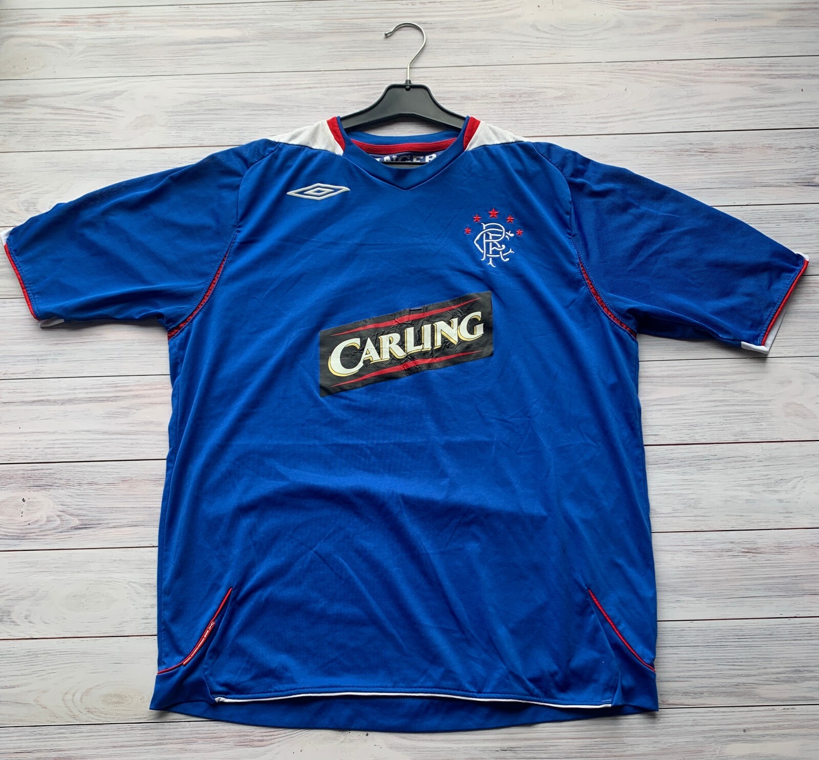 UMBRO イングランド代表 ユニフォーム ゲームシャツ　ホーム 2006 イングランド代表 2006年ホームユニフォーム 【7】デビッド