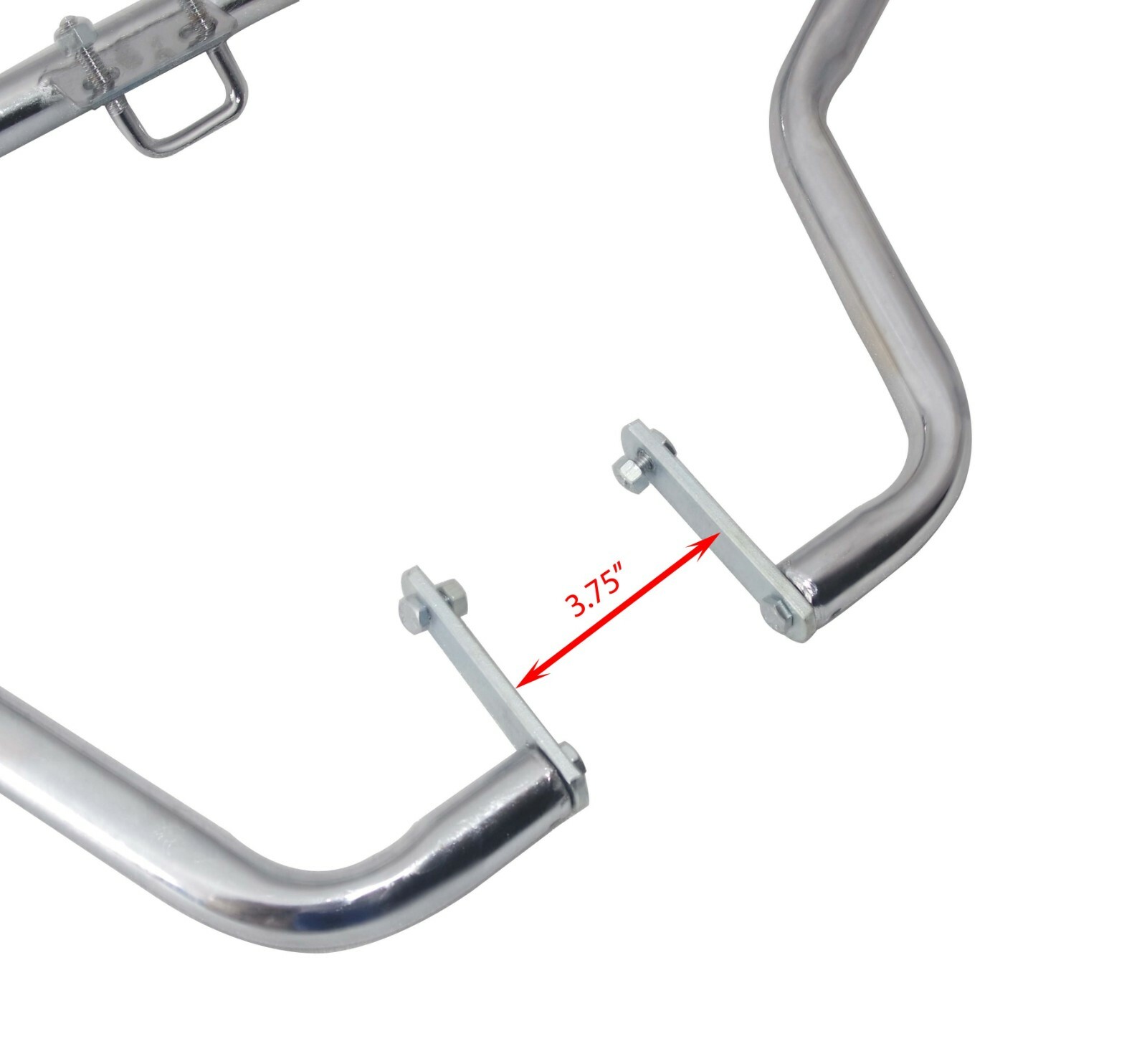 Fits Royal Enfield Thunderbird Classic Electra Chrome Front Leg Guard Crash Bar  