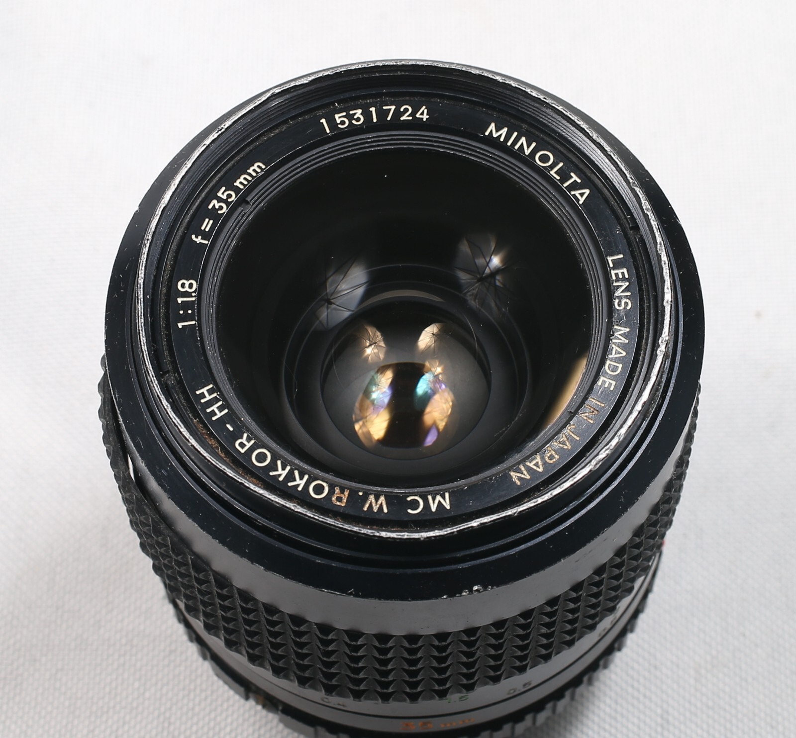 MINOLTA ミノルタ MC W.ROKKOR-HH 35mm F1.8 【公式通販】