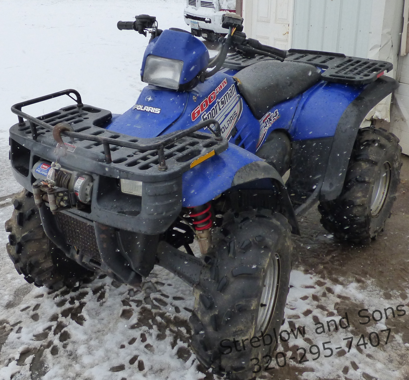 2003 Polaris Sportsman 600 TWIN Four Wheeler ATV w/ Winch