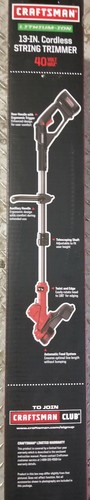 Craftsman String Trimmer 13inch Cordless