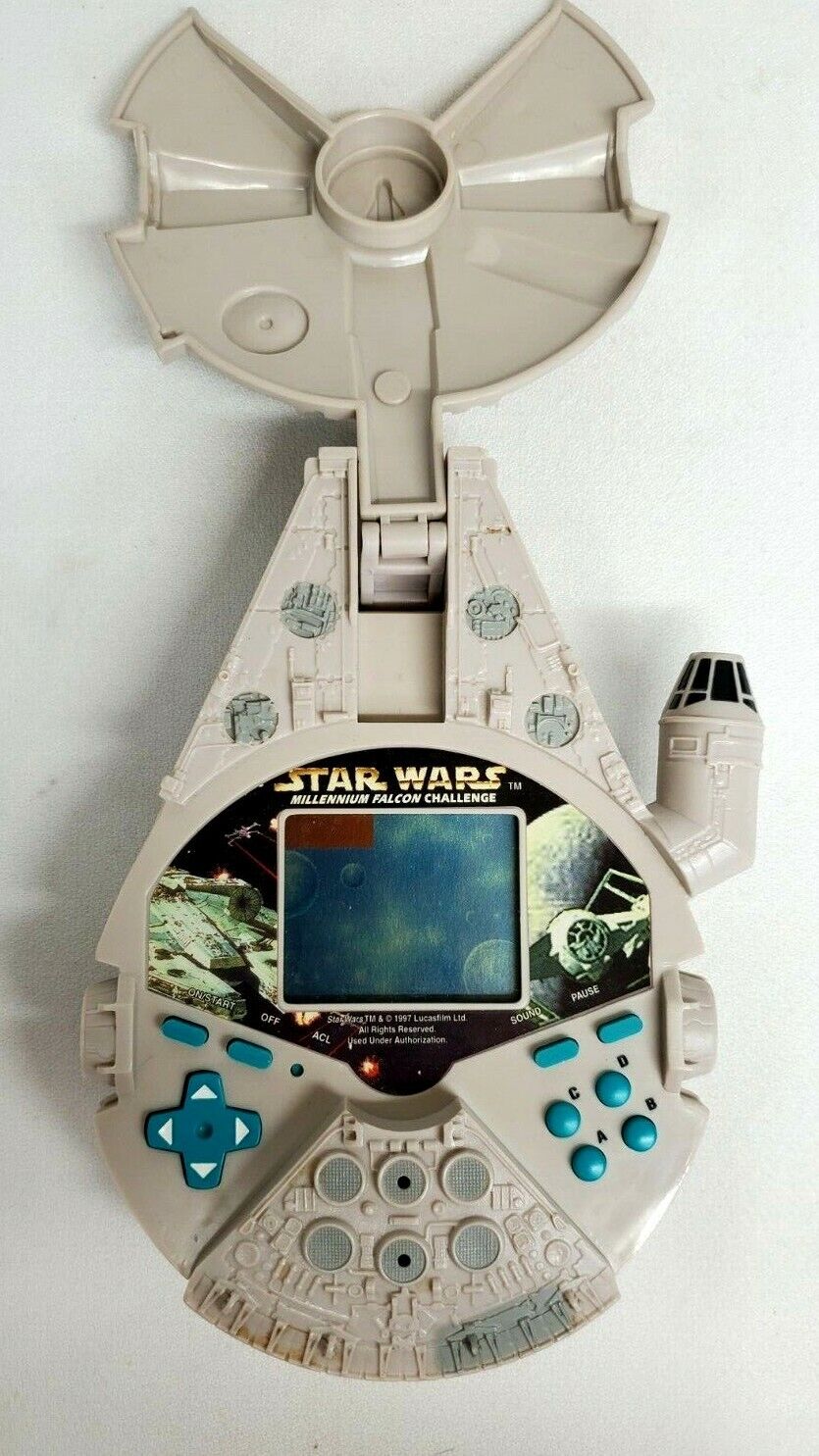 Vtg 1997 Tiger Electronic Star Wars MILLENNIUM FALCON Vtg 1997 Tiger Electronic Star Wars MILLENNIUM FALCON