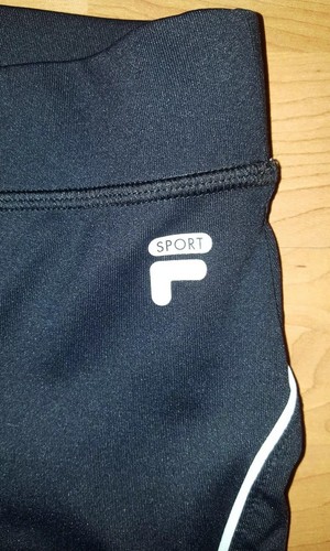 Fila Sport Girls Youth Black Athletic Pants Size Small 8