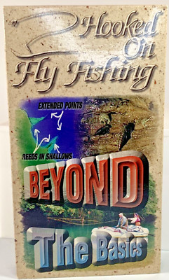 Hooked On Fly Fishing Beyond The Basics (VHS) 1994 Fishing VHS