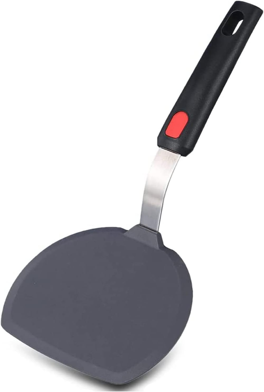Pfannenwender Silikon,600 ° F Hitzebeständiger Spachtel Zum Kochen Und Backen, A