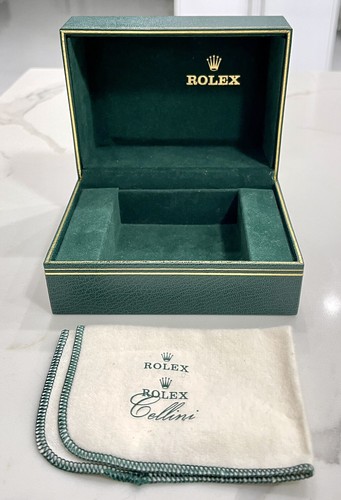 Authentic Vintage Rolex Green Box 70s-80s CLEAN CONDITION