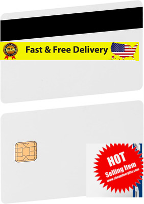 J2a040 Chip Java Jcop Cards Unfused, J2a040 Java Smart Card with 2 Track, 8.4mm