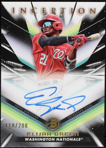 2023 Bowman Inception - Elijah Green #BPA-EG