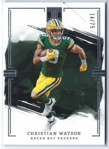 2023 Panini Impeccable Christian Watson #35