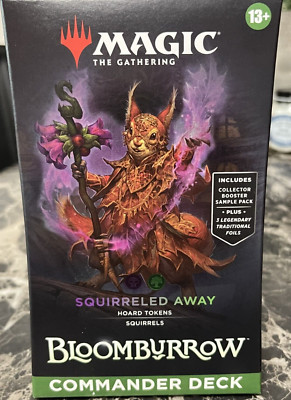 MAGIC The Gathering BLOOMBURROW Commander Deck SQUIRRELED AWAY - In Hand