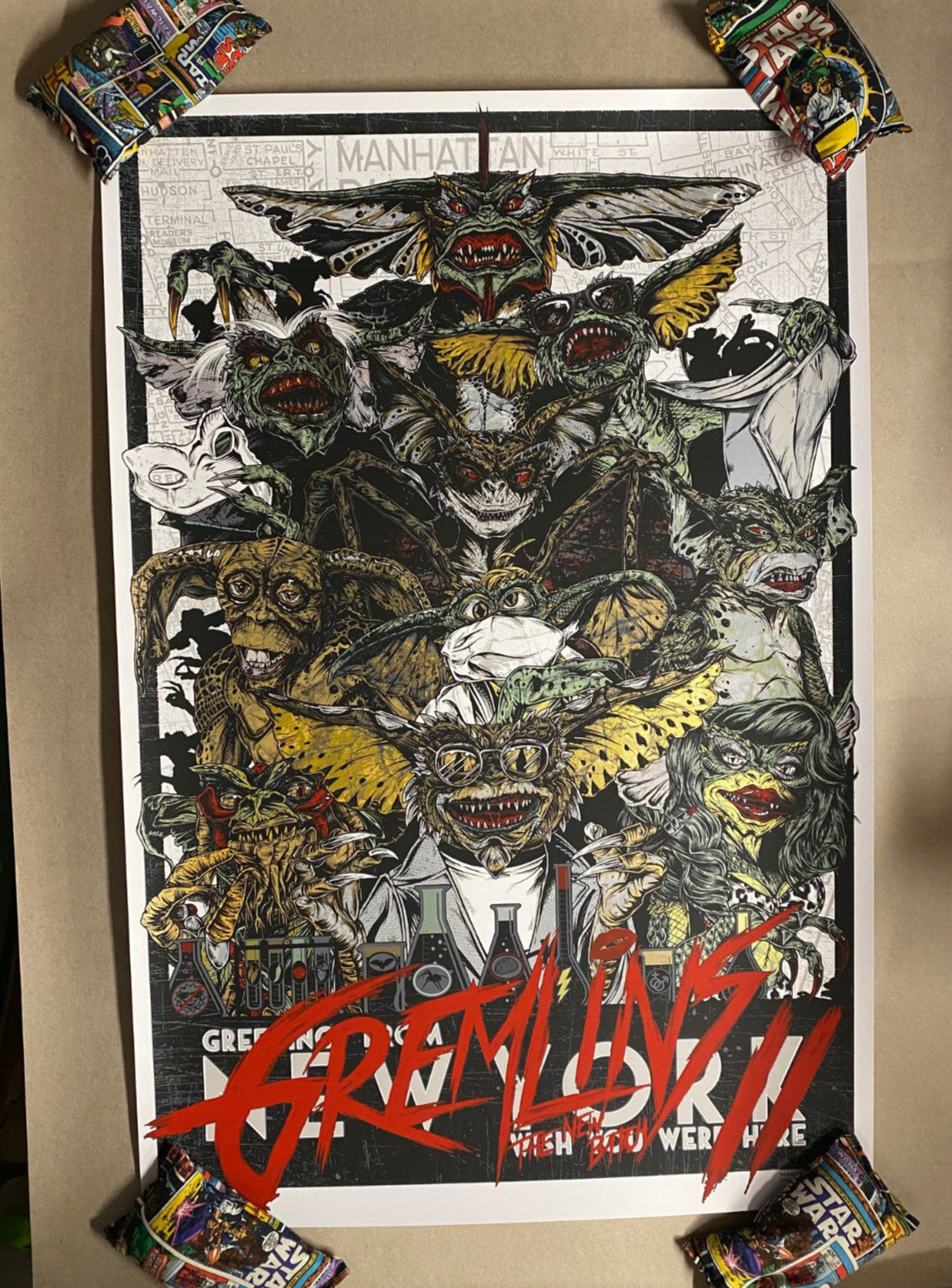 MONDO - Gremlins 2 Screen Print Poster #171/300 by Rhys