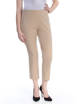 

RALPH LAUREN Женские бежевые узкие рабочие брюки, Бежевый, 200687713007