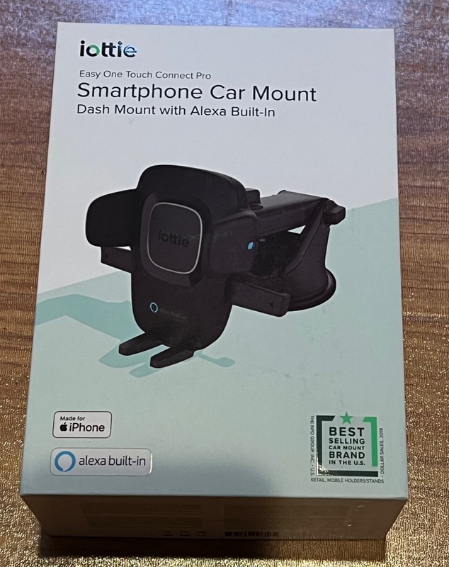 iOttie Easy One Touch Connect Pro Alexa Built-in Dash Windshield