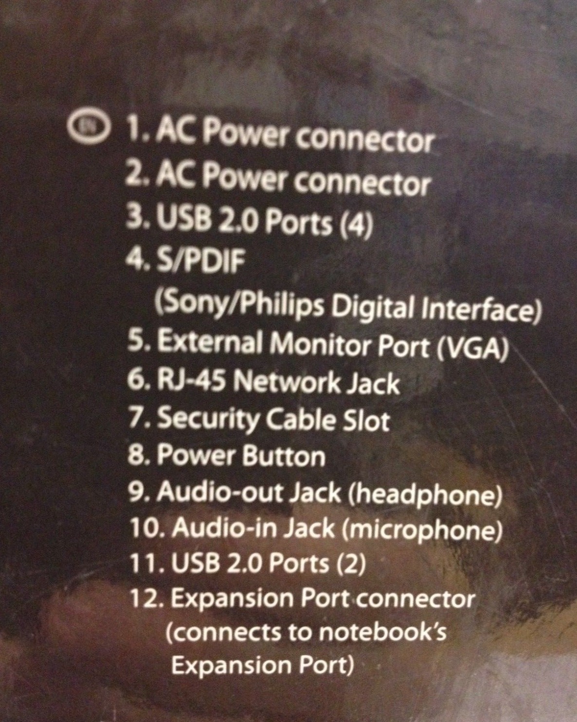 HP Notebook quickdock laptop computer docking stations 6 USB Ports black