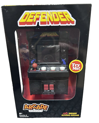 Defender Arcade Classics Retro Mini Game - New in Box