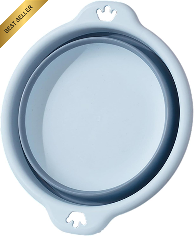 Sink Bowl, round Dish Tub, Portable Folding Dish Tub, round Folding Washing up B