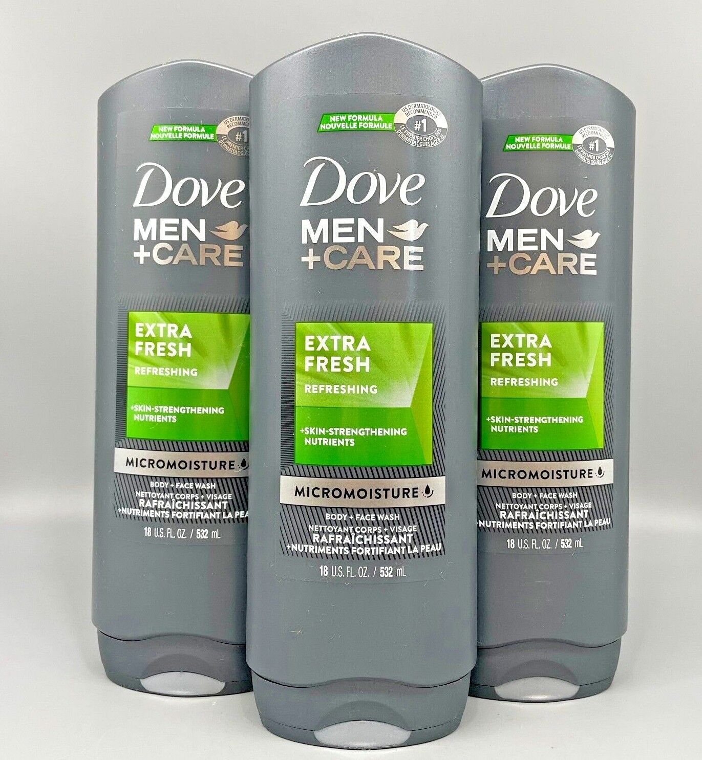 Dove Men+Care Extra Fresh Micro Moisture Cooling Body Wash -