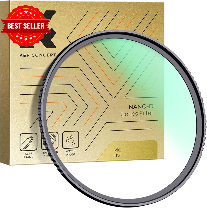 58Mm MC UV Protection Filter Ultra-Slim 24-Layer Multi Nanometer Coated UV Filte