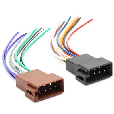 Auto Radio Universal Anschluss Adapter Kabel DIN ISO Buchse Strom Lautsprecher