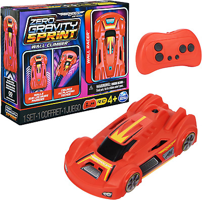 Ir Hogs, Zero Gravity Sprint RC Car Wall Climber, Red USB-C Rechargeable Indoor