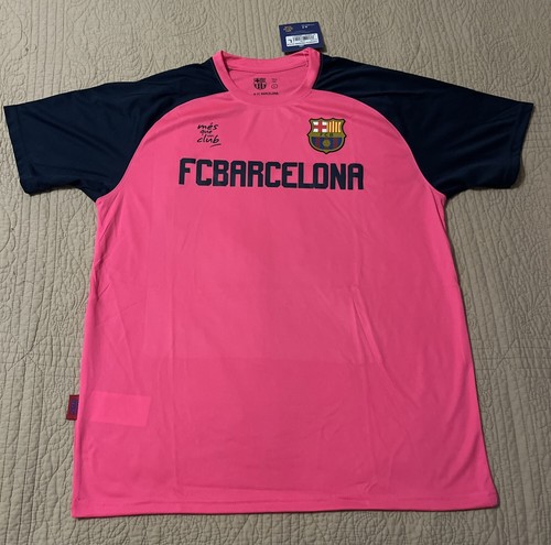 FC BARCELONA SHIRT - Training, Warm-Up - Pink- Adult L - New