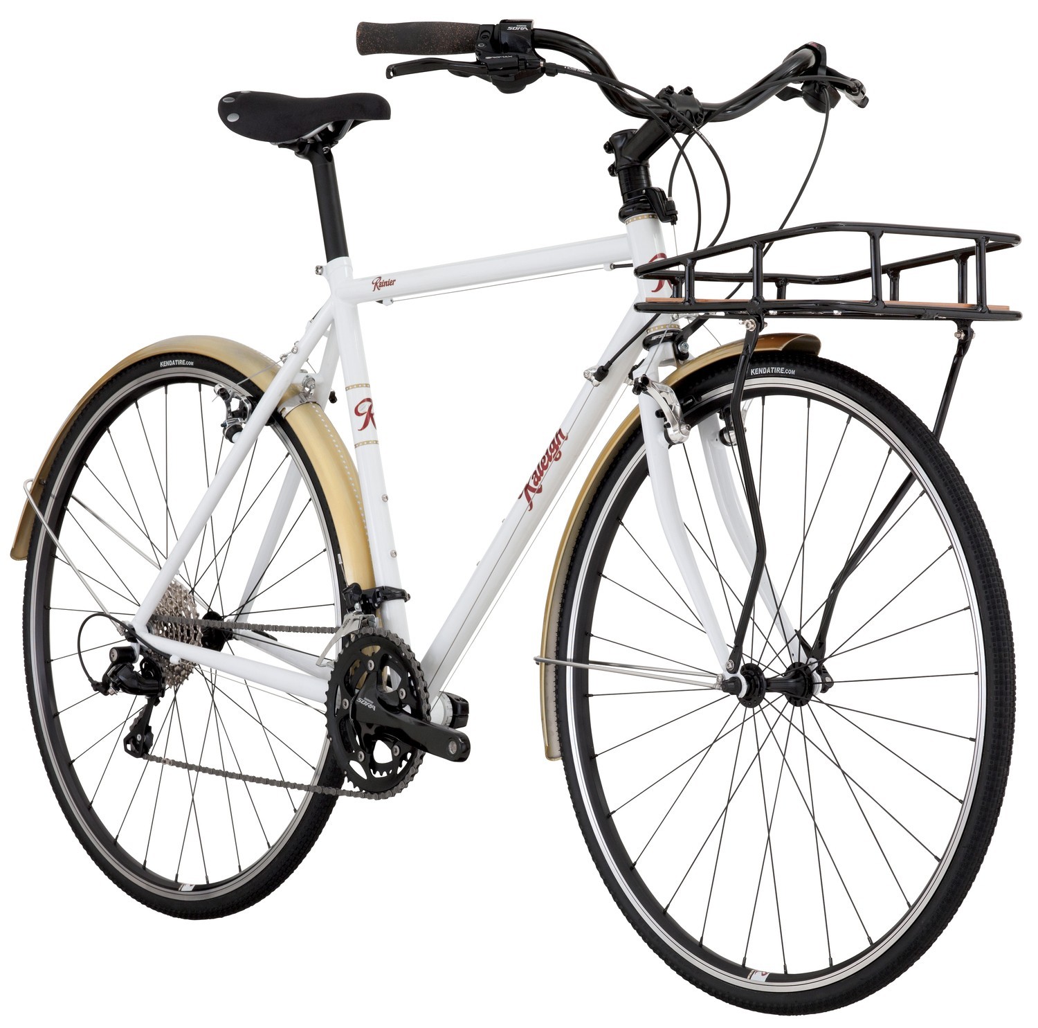 Raleigh Port Townsend Heritage Bike Reynods Cr-Mo 520 frame 57 cm White