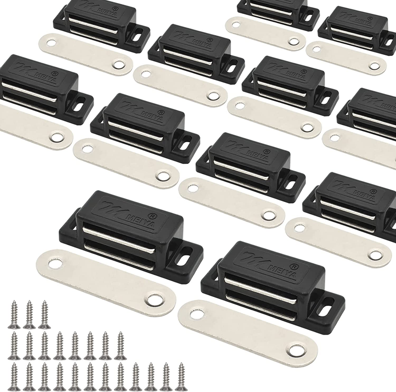 12Pack 15Lbs Cabinet Magnets Magnetic Door Catch for Kitchen Closet Door Bathroo
