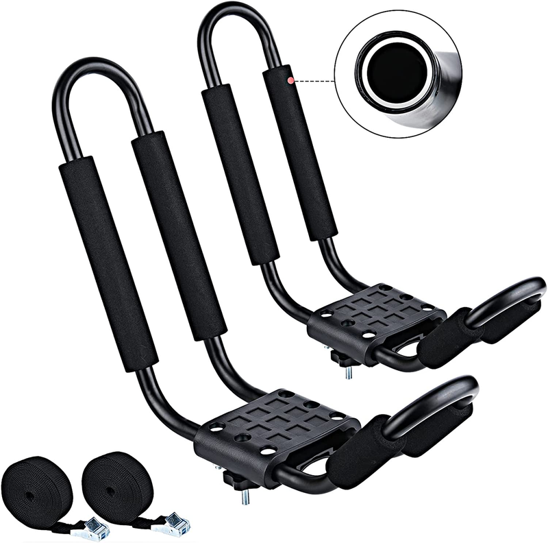 Roof Rack, Universal Kayak Carrier For Kayaks, Canoe, Surfboards, Sk