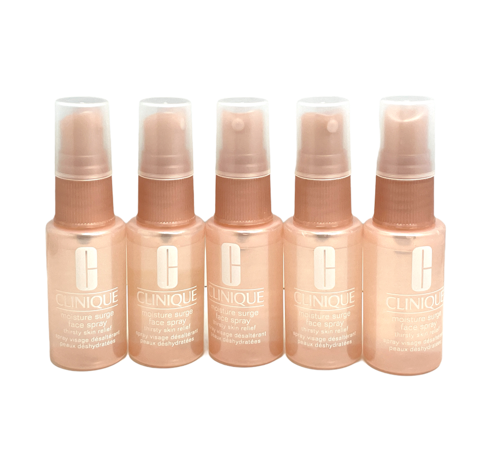CLINIQUE Moisture Surge Face Spray Thirsty Skin Relief 1oz / 30ml Lot Of 5