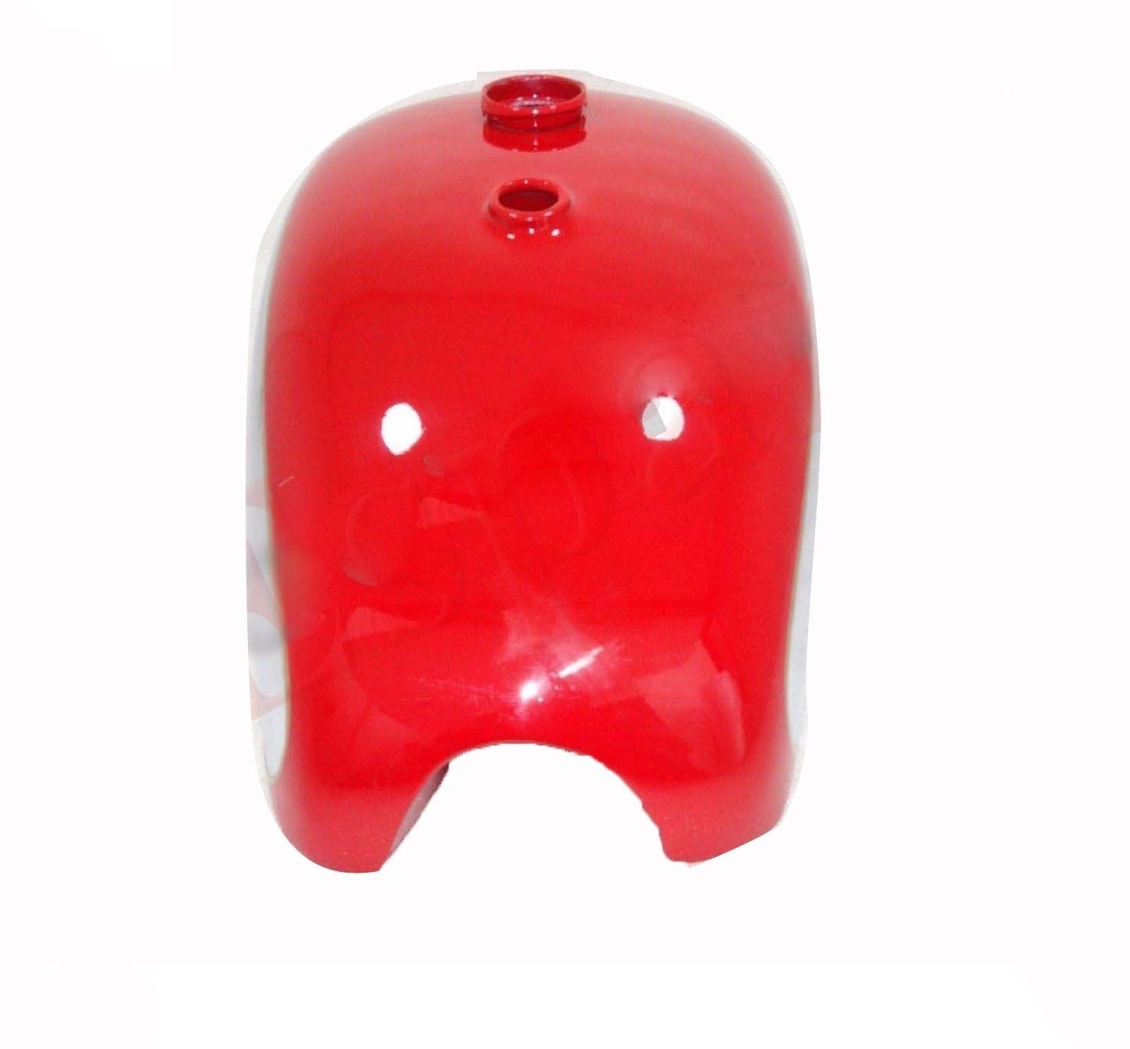 BSA B31 A7 A10 swing arm frame gas fuel petrol tank Chrome plated and Red Painted   