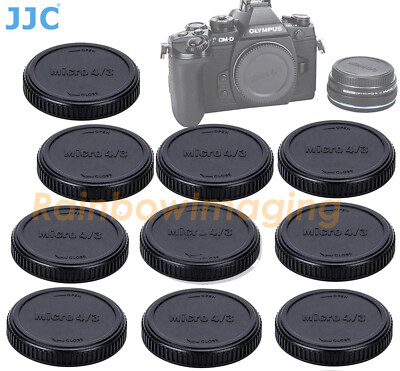 5 x JJC L-R7 Lens Rear Cap Body Caps Micro 4/3 M43 Olympus EM1 EM5 E-M10 II III