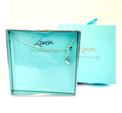 Lovisa outlet moon necklace