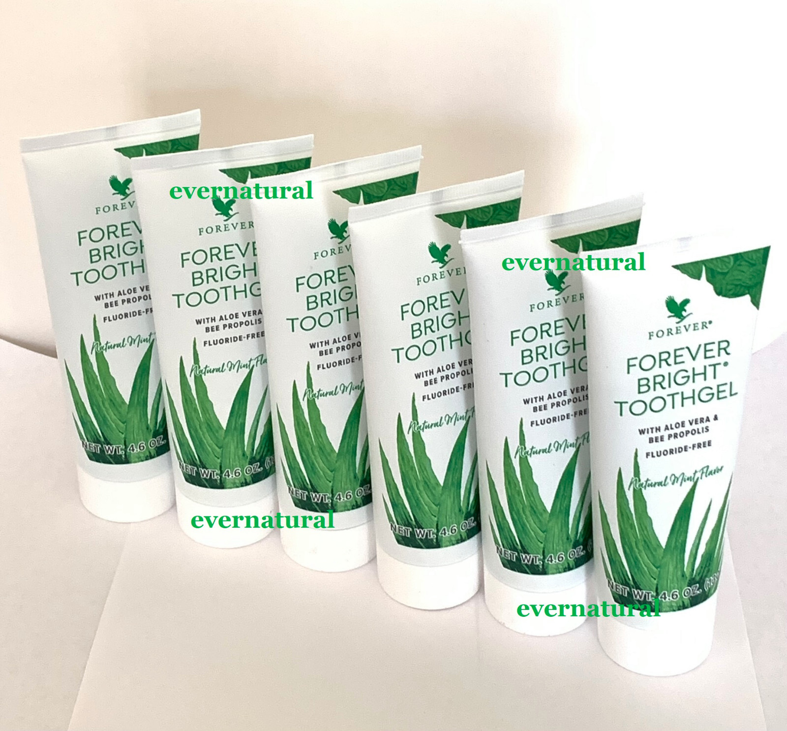 New look of FOREVER LIVING Bright Toothgel/Aloe Vera