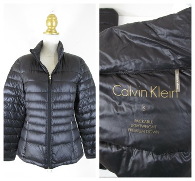 calvin klein lightweight premium down jacket
