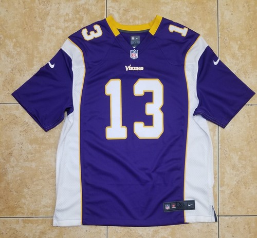 NFL 50th Vikings ユニフォーム フットボールシャツ A-3501 NFL 50th Vikings ユニフォーム フットボールシャツ A-3501