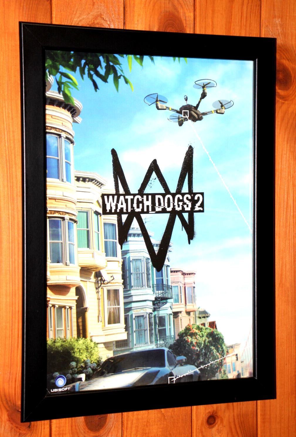 【非売品】Watch Dogs 2 ウォッチドッグス 2 PS4 B2 ポスター WATCH DOGS 2 Gamestop Promo PS4 Poster 12