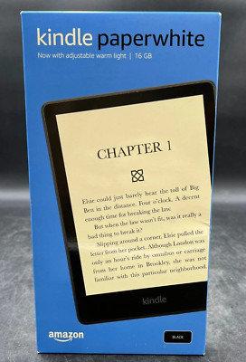 Amazon Kindle Paperwhite 11th Gen 16GB Wi-Fi, 6.8" Touch Display 2021 New/Sealed