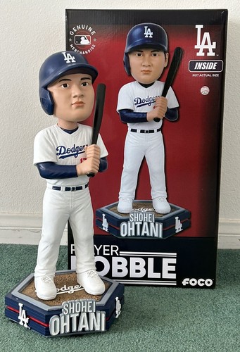 SHOHEI OHTANI DODGERS BOBBLEHEAD 18 INCH FOOT FOCO NUMBERED