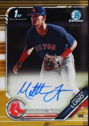 2019 Bowman Draft - Matthew Lugo #CDA-ML