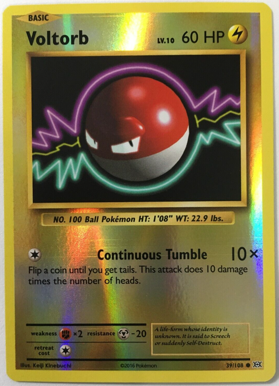 Voltorb - 80/101 - PSA 9 - Reverse Holo - Hidden Legends - Pokemon - 8 –  Squeaks Game World