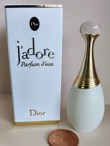 DIOR J'Adore PARFUM D'EAU Perfume 0.17 oz 5ml *NEW BOX* Mini