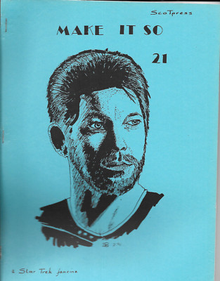 STAR TREK THE NEXT GENERATION Fanzine MAKE IT SO #21