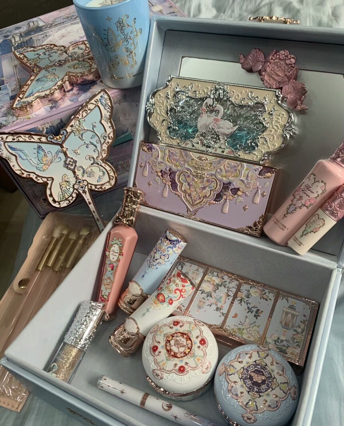 Flower Knows 8th Anniversary Jewelry Box Cosmetics Storage