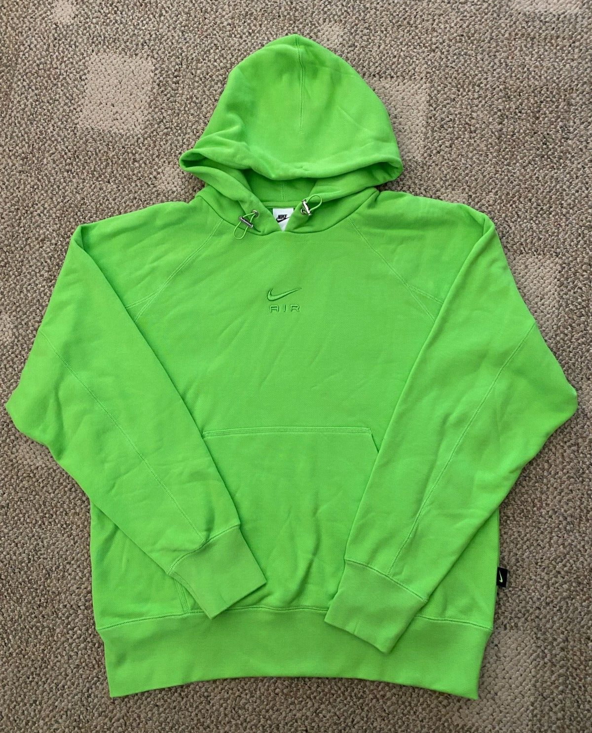lime green nike sweater