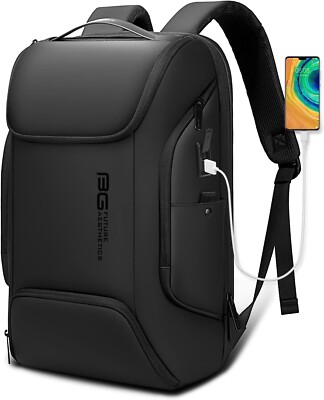 BANGE Business Backpack, Fits 15.6'' Laptop, Commute Carry-On for Men & Women