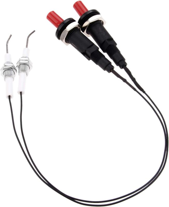 Piezo Igniter 30Cm Wire for Gas Grill Oven Heater Stove 1 Out 1